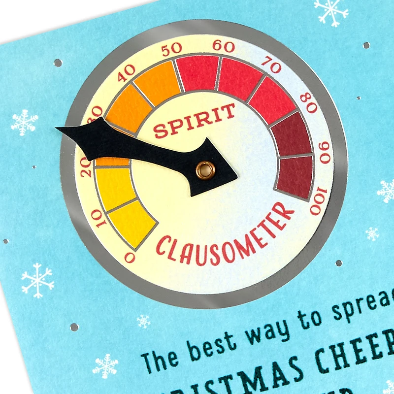 Elf Singing Loud for All to Hear Christmas Card With Spinner for only USD 6.59 | Hallmark