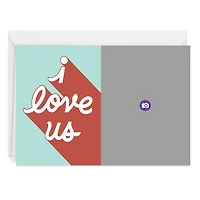 Personalized I Love Us Love Photo Card for only USD 4.99 | Hallmark