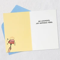 No Judgement Funny Birthday Card for only USD 4.49 | Hallmark