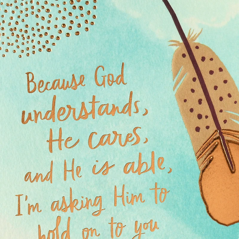 Asking God to Hold On Extra Tight Religious Thinking of You Card for only USD 4.99 | Hallmark