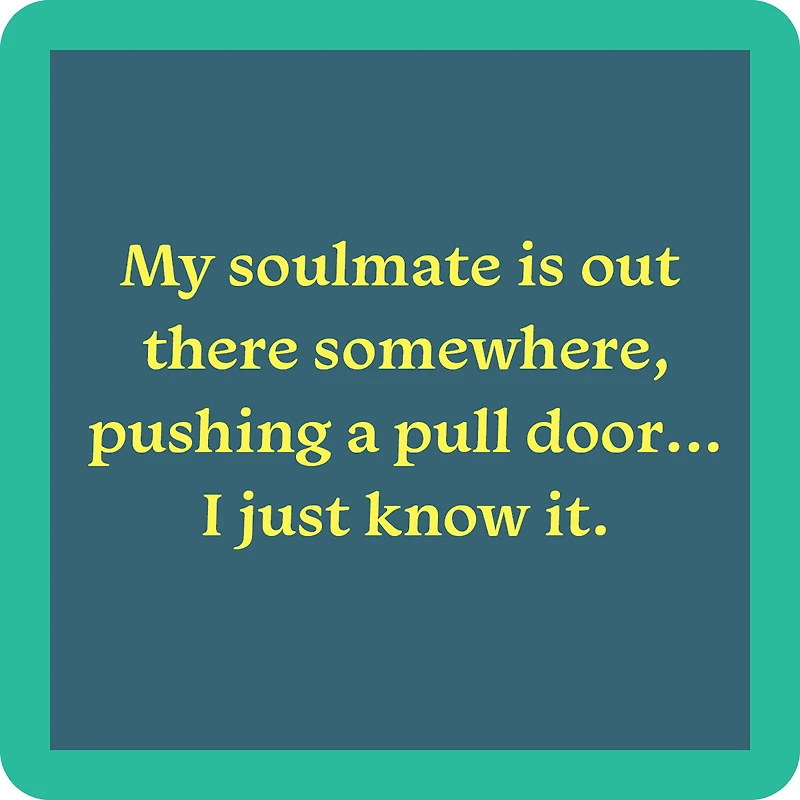 Drinks on Me Soulmate Funny Coaster for only USD 4.99 | Hallmark
