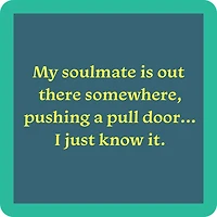 Drinks on Me Soulmate Funny Coaster for only USD 4.99 | Hallmark