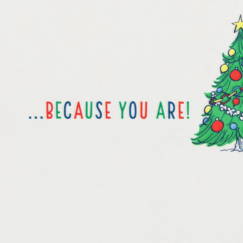 Peanuts® Snoopy and Woodstock Warm and Cozy Christmas Card for only USD 5.59 | Hallmark