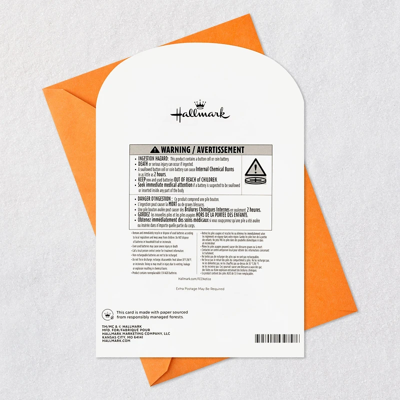Open at Your Own Risk Funny Pop-Up Halloween Card With Sound for only USD 8.99 | Hallmark