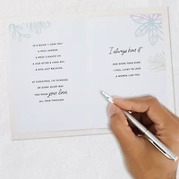 Lucky to Love a Woman Like You Romantic Christmas Card for Her for only USD 7.59 | Hallmark