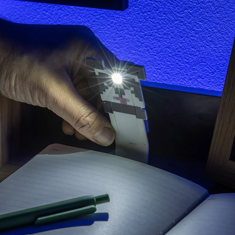 Paladone Minecraft Panda Clip-On Bookmark With LED Reading Light for only USD 18.99 | Hallmark