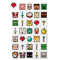 Minecraft Kids Classroom Valentines Set With Cards, Stickers and Mailbox for only USD 9.99 | Hallmark