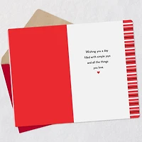 Heart Cookies Simple Joys Happy Valentine's Day Card for only USD 2.99 | Hallmark