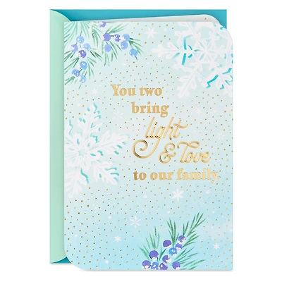 You Bring Light and Love to Our Family Christmas Card for Both for only USD 4.59 | Hallmark