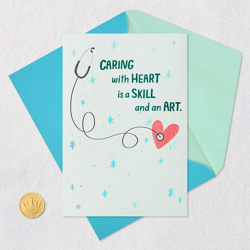 Caring With Heart Thank-You Card for Healthcare Professional for only USD 3.99 | Hallmark