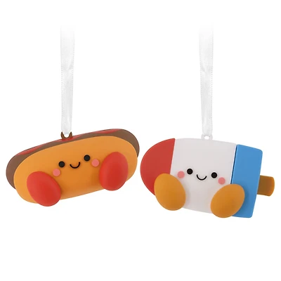 Better Together Hot Dog and Freeze Pop Magnetic Hallmark Ornaments, Set of 2 for only USD 11.49 | Hallmark