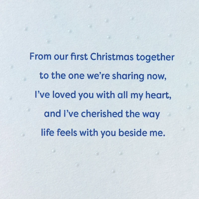 So Happy We're Sharing Life Together Christmas Card for Husband for only USD 5.99 | Hallmark