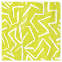 Zig-Zag Stripe on Yellow Dinner Napkins, Pack of 20 for only USD 4.99 | Hallmark