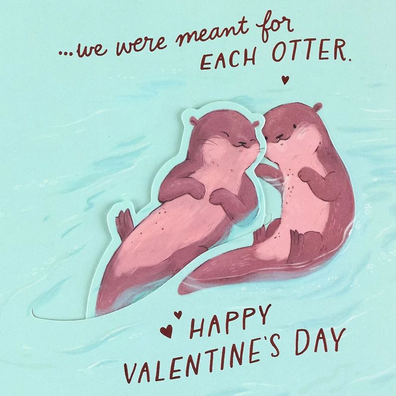 Meant for Each Otter Valentine's Day Card for only USD 7.59 | Hallmark