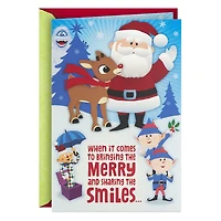 Rudolph the Red-Nosed Reindeer® Bringing the Merry Musical Christmas Card for Kids for only USD 5.99 | Hallmark