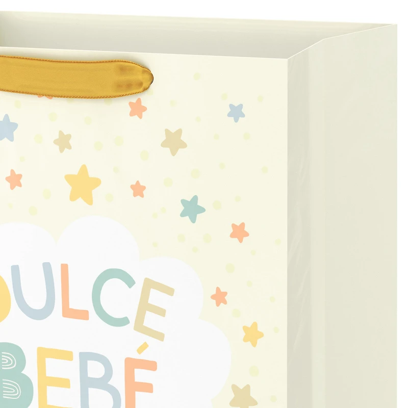 13" Dulce Bebé Stars on Yellow Large Gift Bag for only USD 4.99 | Hallmark