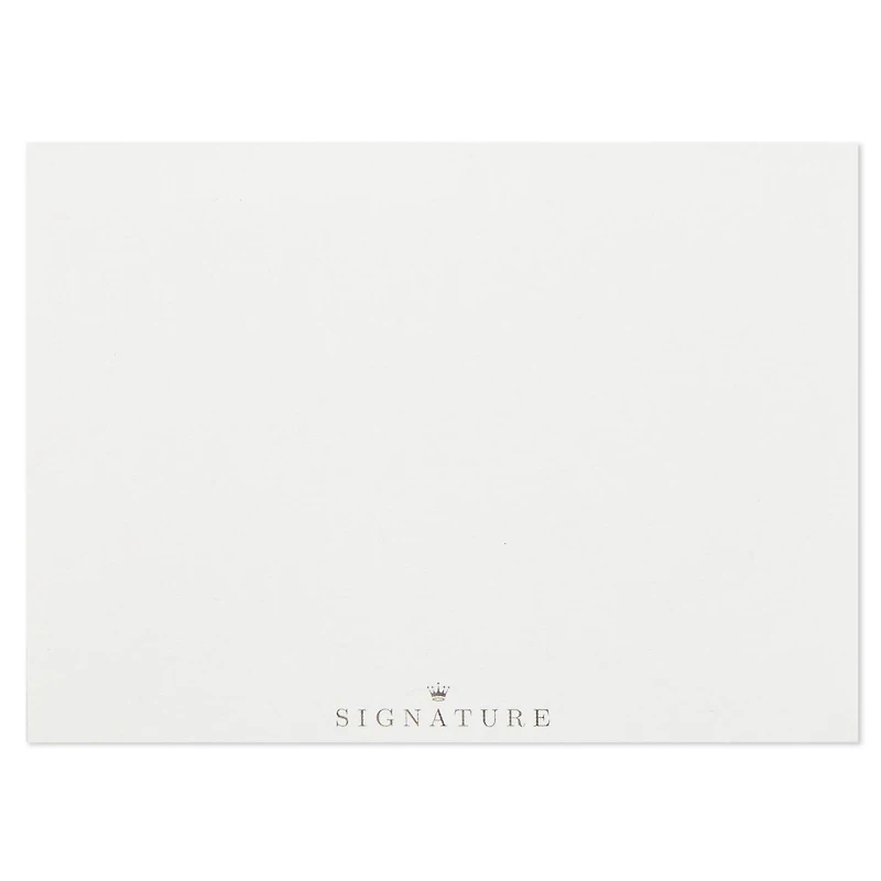 Embossed Cream Blank Thank You Notes, Box of 8 for only USD 14.99 | Hallmark