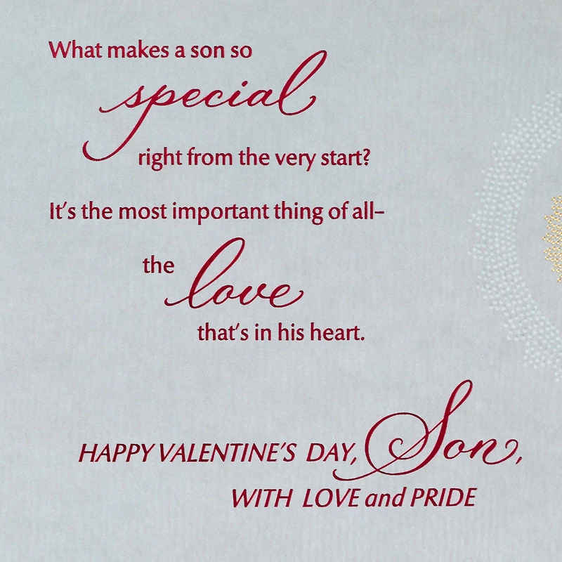 Love and Pride Valentine's Day Card for Son for only USD 5.29 | Hallmark