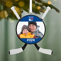 NHL New York Rangers® Hockey Personalized Ornament, Custom Photo and Text for only USD 30.99 | Hallmark