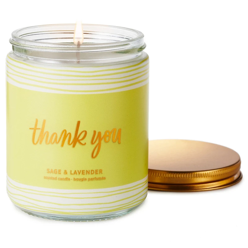 Thank You Scented Single-Wick Jar Candle, 7 oz. for only USD 14.99 | Hallmark