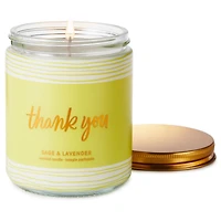 Thank You Scented Single-Wick Jar Candle, 7 oz. for only USD 14.99 | Hallmark