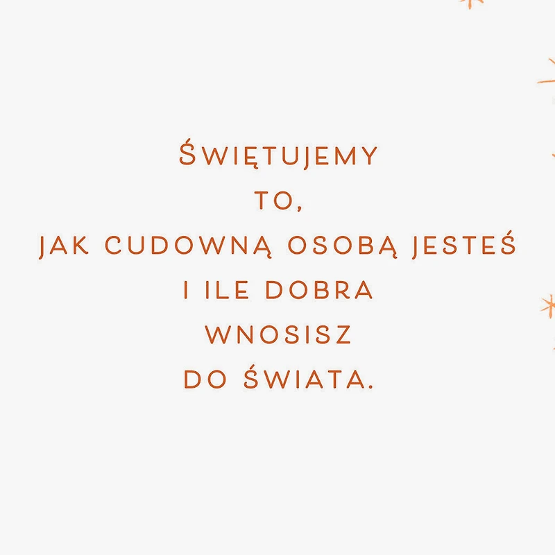 You're Wonderful Polish-Language Birthday Card for only USD 2.99 | Hallmark