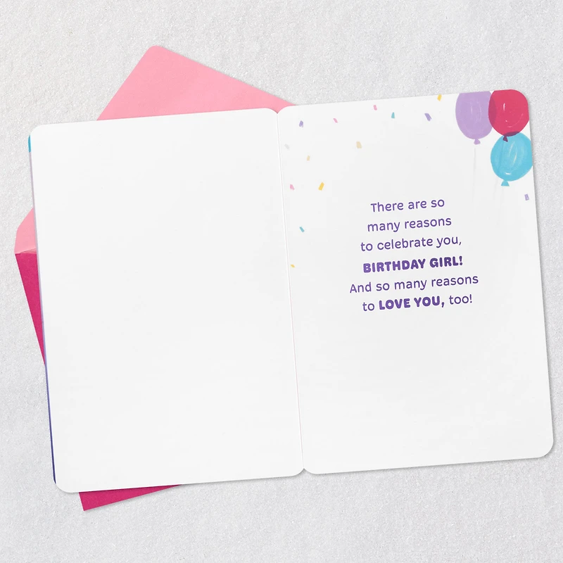 Dog With Balloons 3rd Birthday Card for Girls for only USD 5.59 | Hallmark