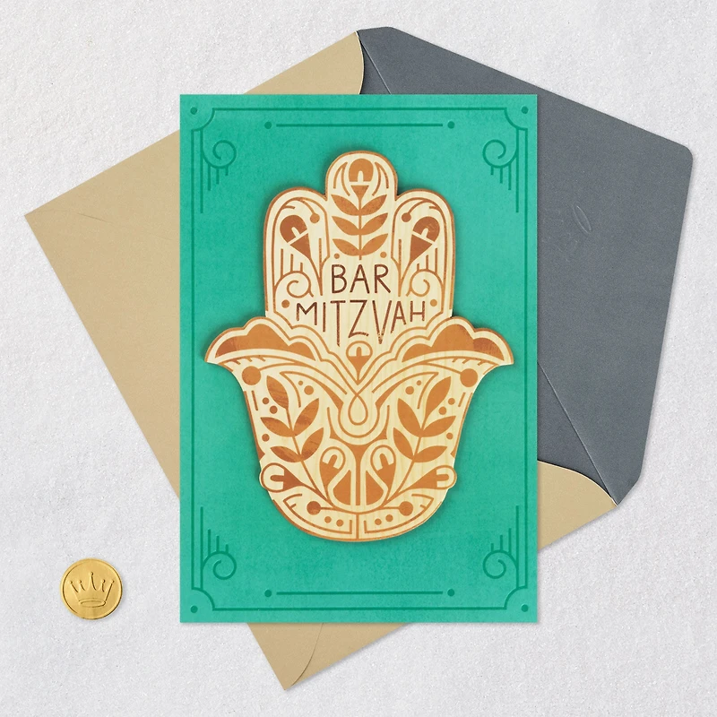 You're Surrounded by Love Bar Mitzvah Card for only USD 5.99 | Hallmark