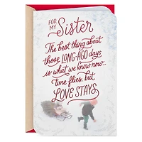 Time Flies, But Love Stays Christmas Card for Sister for only USD 4.59 | Hallmark