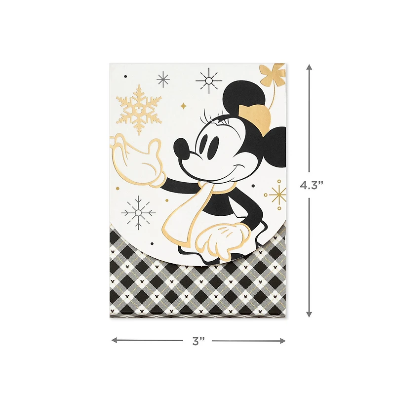 Disney Minnie Mouse Foldover Christmas Memo Pad for only USD 5.99 | Hallmark