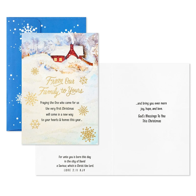 God's Blessings Religious Boxed Christmas Cards, Pack of 16 for only USD 15.49 | Hallmark
