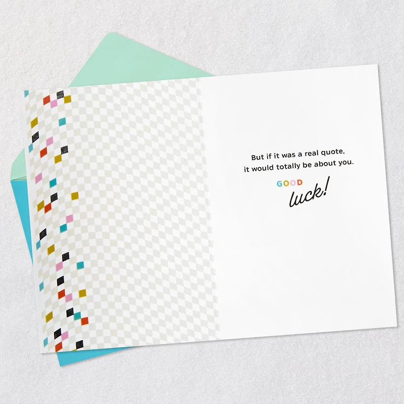 Luck Favors the Awesome Good Luck Card for only USD 4.59 | Hallmark