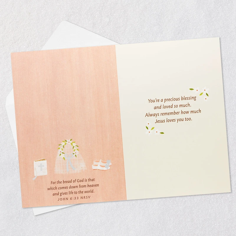 God Bless You on This Special Day First Communion Card for Niece for only USD 3.99 | Hallmark