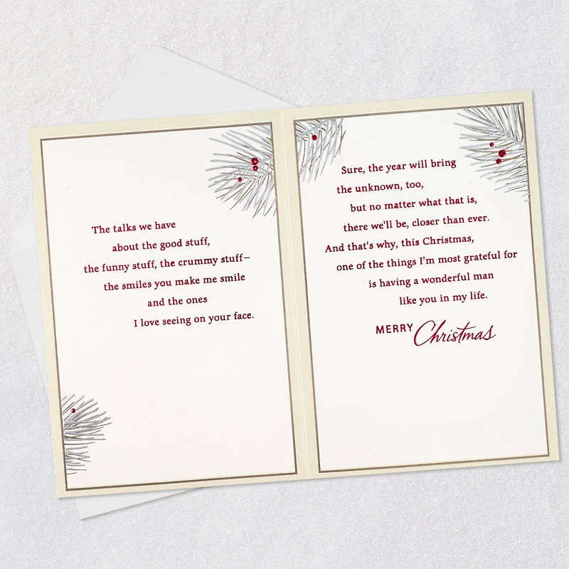 To the Man I Love Romantic Christmas Card for Him for only USD 6.99 | Hallmark