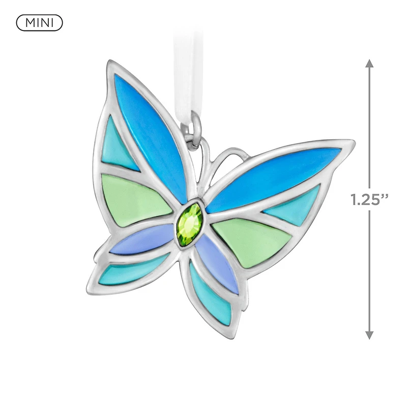Mini Bitty Bright Butterfly Metal Ornament, 1.25" for only USD 13.99 | Hallmark