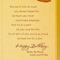 So Proud to Have You for a Son Birthday Card for only USD 5.59 | Hallmark