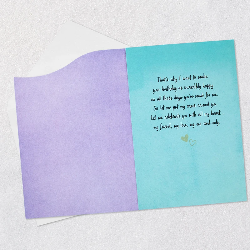 I Celebrate You With All My Heart Romantic Birthday Card for only USD 4.59 | Hallmark