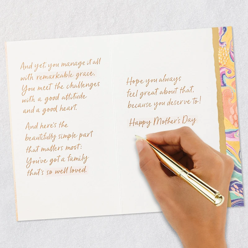 You Juggle It All With Grace and Love Mother's Day Card for Daughter for only USD 5.99 | Hallmark