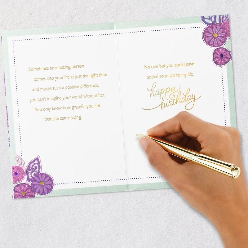 You've Added So Much to My Life Birthday Card for Her for only USD 5.59 | Hallmark