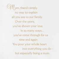 All You Are to Our Family Birthday Card for Mom for only USD 8.99 | Hallmark