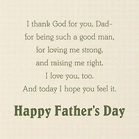 You're a Good Man Religious Father's Day Card for Dad for only USD 4.99 | Hallmark