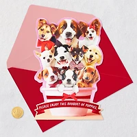 Bouquet of Puppies Funny Valentine's Day Card for only USD 7.99 | Hallmark