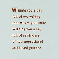 A Day Full of Smiles Father's Day Card for only USD 6.59 | Hallmark