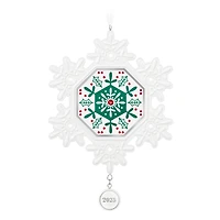 Snowflake 2025 Porcelain Ornament for only USD 24.99 | Hallmark