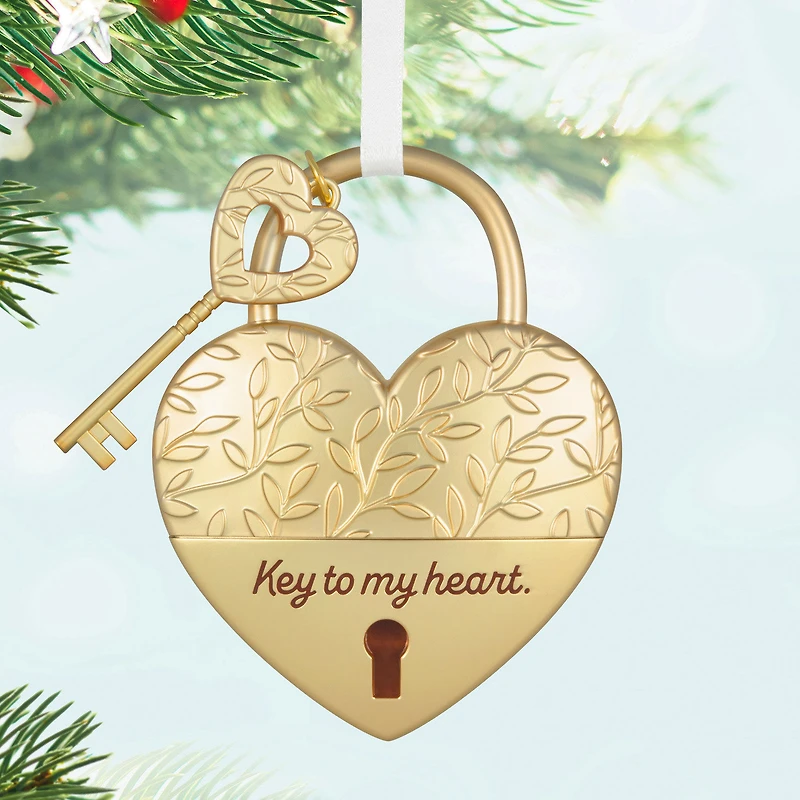 Key to My Heart Metal Ornament for only USD 24.99 | Hallmark