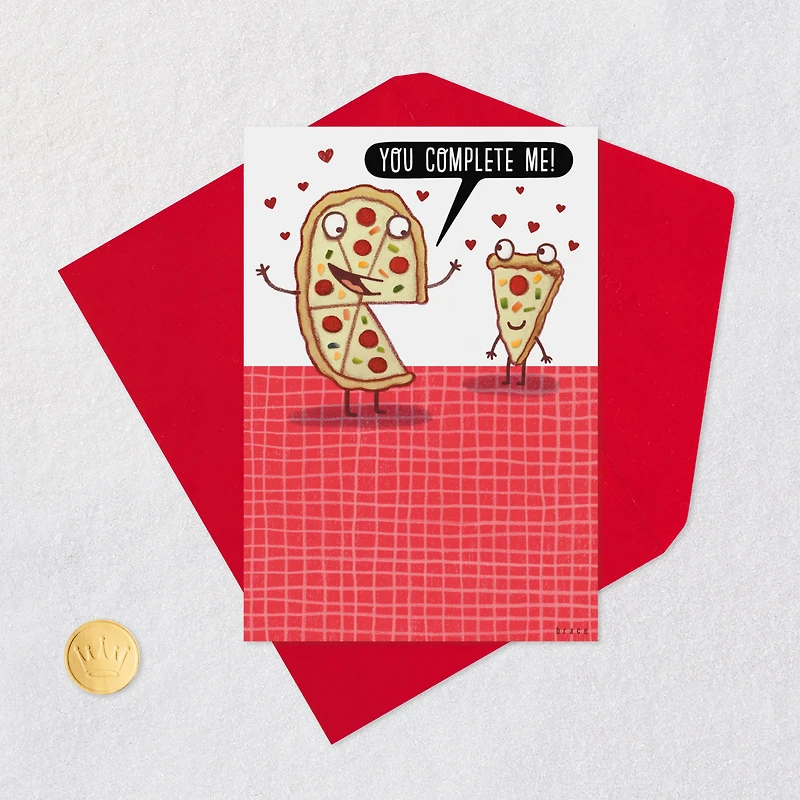 Big Pizza My Heart Funny Valentine's Day Card for only USD 3.49 | Hallmark