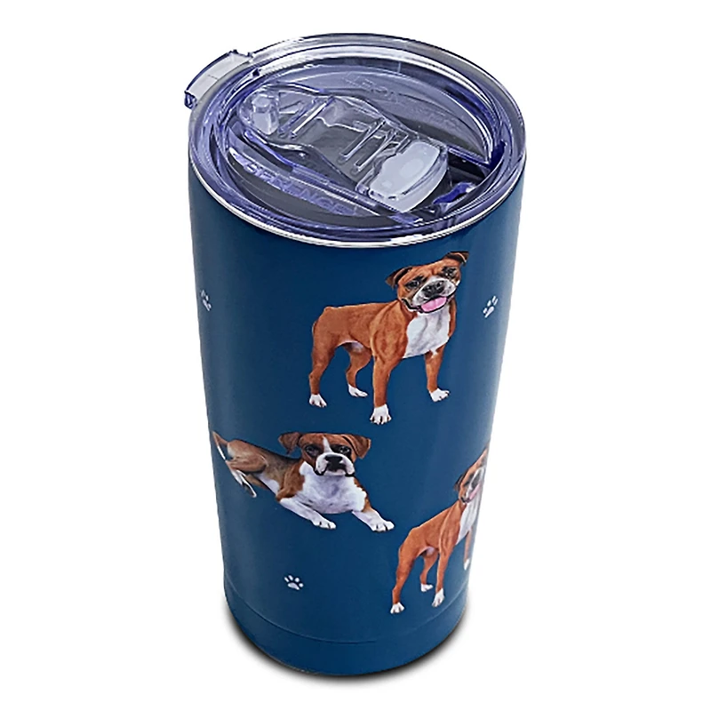 E&S Pets Boxer Stainless Steel Tumbler, 20 oz. for only USD 24.99 | Hallmark