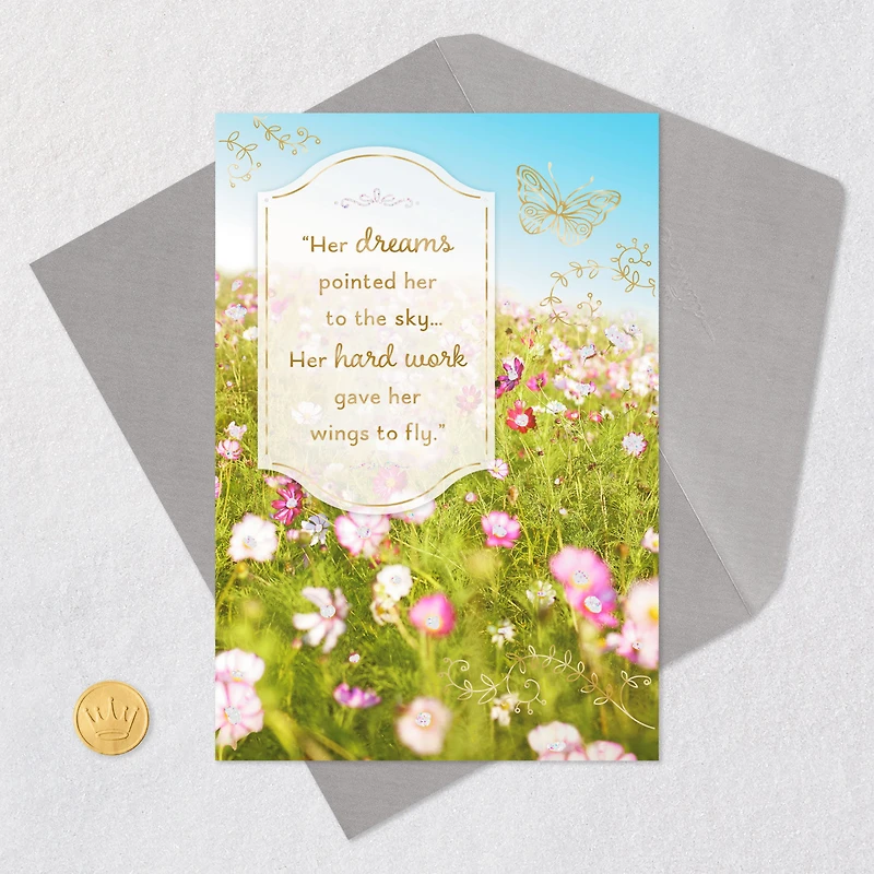 Her Hard Work Gave Her Wings Graduation Card for Her for only USD 2.00 | Hallmark