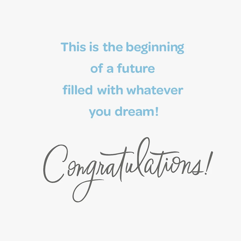 Let the Adventure Begin Congratulations Card for only USD 2.99 | Hallmark