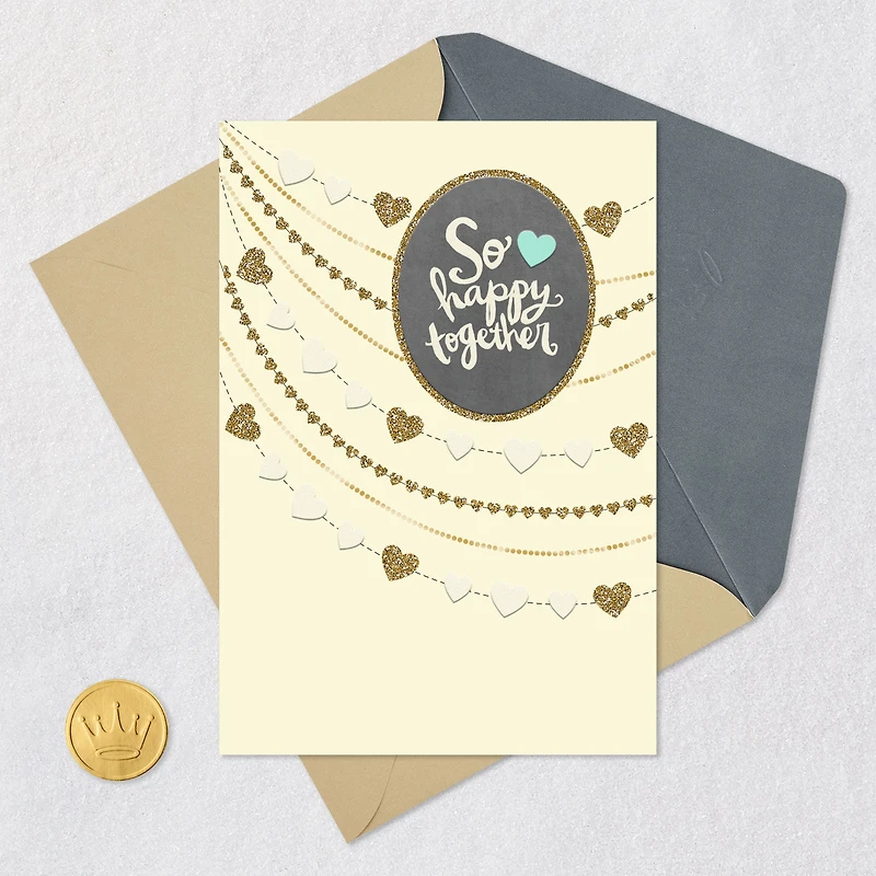 So Happy Together Wedding Card for only USD 3.99 | Hallmark